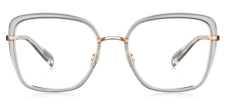 BOLON BA6082-B16 Optik Genç Kadın Köşeli Çerçeveli Titanyum 