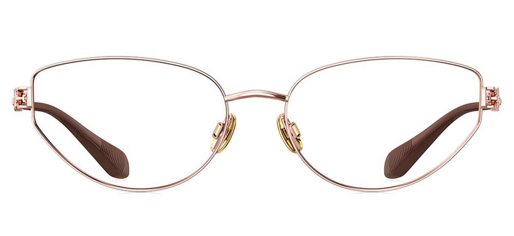 BOLON BA7050-B30 Optik Genç Kadın Çekik Çerçeveli Titanyum - 1