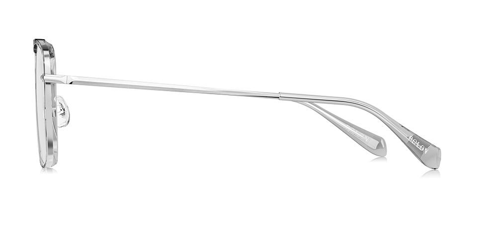 BOLON BH6001-B92 Optik Genç Erkek,Kadın,Unisex Köşeli Çerçeveli Titanyum - 3