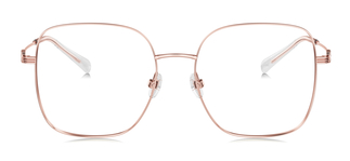 BOLON BH7007-B30 Optik Genç Kadın Köşeli Çerçeveli Titanyum 