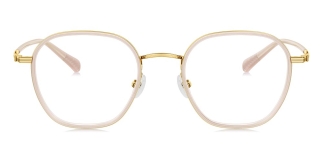 BOLON BJ6112-B60 Optik Genç Kadın Köşeli Çerçeveli Titanyum 