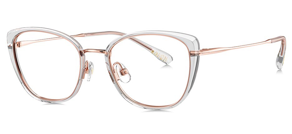 BOLON BJ6167-B93 Optik Genç Kadın Çekik Çerçeveli Titanyum - 2