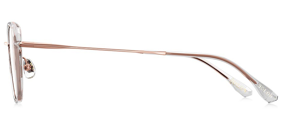 BOLON BJ6167-B93 Optik Genç Kadın Çekik Çerçeveli Titanyum - 3