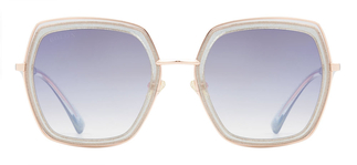 BOLON BL6039-B60 Güneş Genç,Yetişkin Kadın Köşeli Çerçeveli Titanyum Polarize 