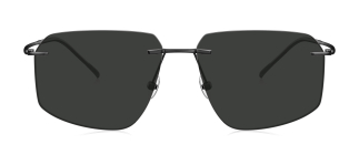 BOLON BV1026-C10 Güneş Genç Erkek Geometrik Çerçevesiz Titanyum UV400,Polarize 