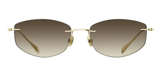 BOLON BV1050-A62 Güneş Genç Kadın Geometrik Çerçevesiz Titanyum UV400 