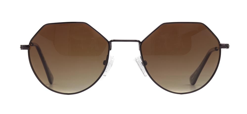 BOLON BXGÜNŞ 8007.50-C.30 Güneş Genç Kadın Geometrik Çerçeveli Metal UV400,Polarize - 1
