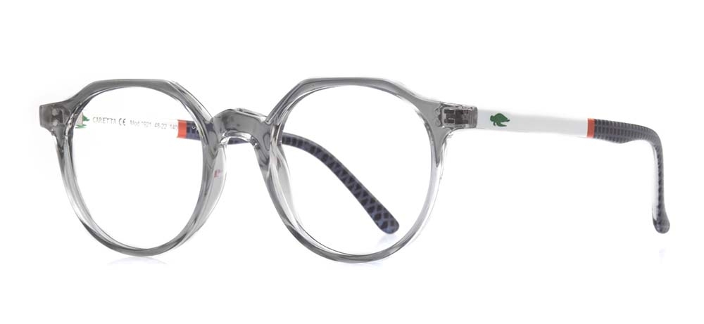 CARETTA CRTTA 1921-C.10 Optik Genç Erkek,Kadın,Unisex Geometrik Çerçeveli Grilamid (TR90) - 2