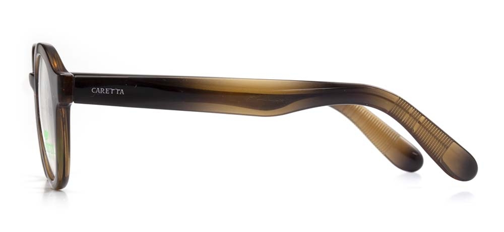 CARETTA CRTTA 1922-DM05 Optik Genç Erkek,Kadın,Unisex Yuvarlak Çerçeveli Grilamid (TR90) - 3