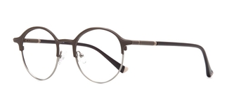 CARETTA CRTTA 7570-C4 Optik Genç,Yetişkin Erkek,Kadın,Unisex Yuvarlak Çerçeveli Metal - CARETTA (1)