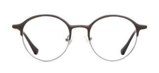 CARETTA CRTTA 7570-C4 Optik Genç,Yetişkin Erkek,Kadın,Unisex Yuvarlak Çerçeveli Metal 