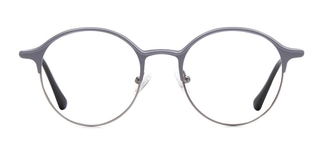 CARETTA CRTTA 7570-C5 Optik Genç,Yetişkin Erkek,Kadın,Unisex Yuvarlak Çerçeveli Metal 