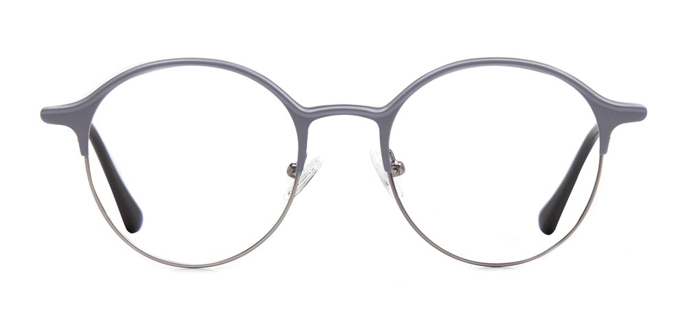 CARETTA CRTTA 7570-C5 Optik Genç,Yetişkin Erkek,Kadın,Unisex Yuvarlak Çerçeveli Metal - 1