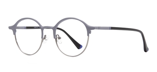 CARETTA CRTTA 7570-C5 Optik Genç,Yetişkin Erkek,Kadın,Unisex Yuvarlak Çerçeveli Metal - CARETTA (1)