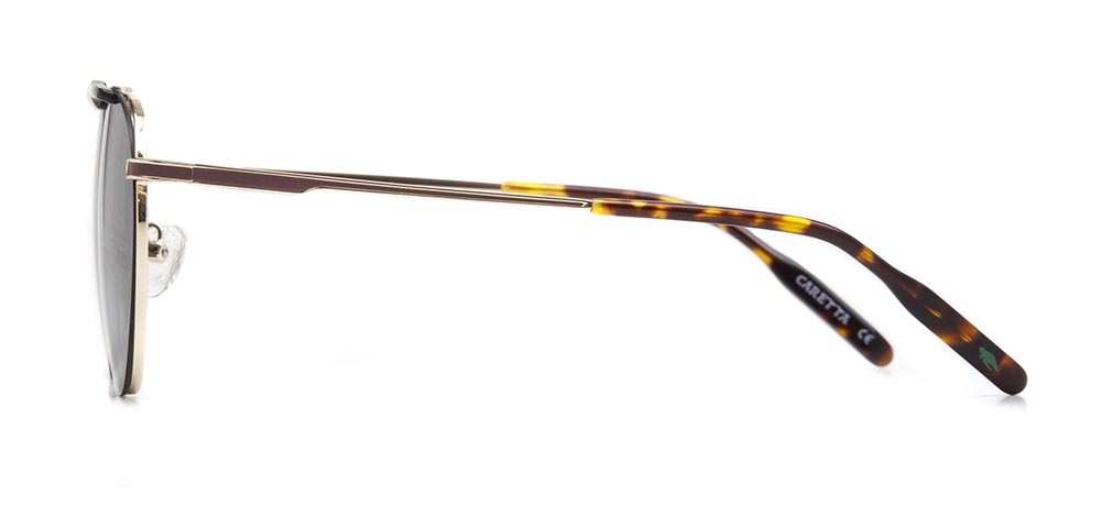 CARETTA CRTTA 7574-C1 Optik,Güneş Genç Erkek,Kadın,Unisex Oval Çerçeveli Metal - 3