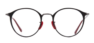 CARETTA CRTTA 7575-C1 Optik Genç Erkek,Kadın,Unisex Oval Çerçeveli Metal 