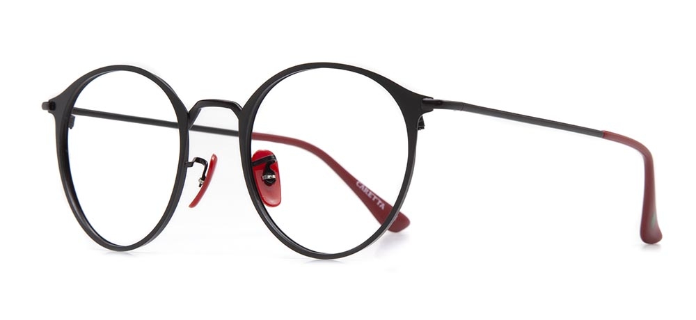CARETTA CRTTA 7575-C2 Optik Genç Erkek,Kadın,Unisex Oval Çerçeveli Metal - 2
