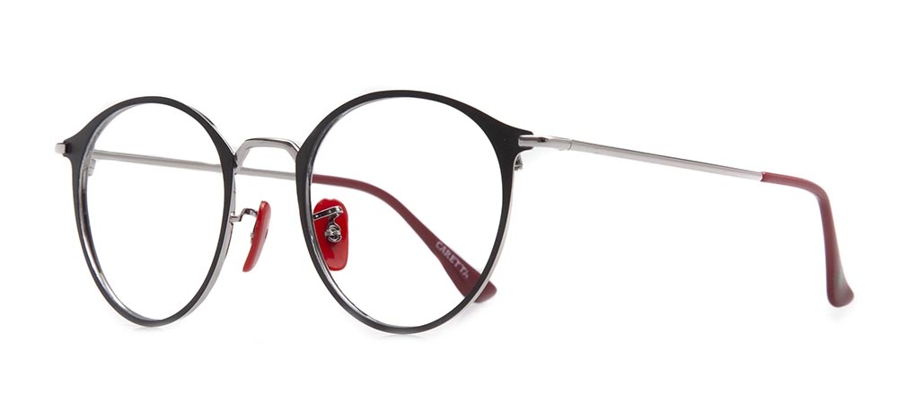 CARETTA CRTTA 7575-C3 Optik Genç Erkek,Kadın,Unisex Oval Çerçeveli Metal - 2