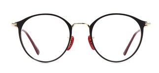 CARETTA CRTTA 7575-C4 Optik Genç Erkek,Kadın,Unisex Oval Çerçeveli Metal 