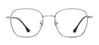 CARETTA CRTTA 7576-C1 Optik Genç Erkek,Kadın,Unisex Köşeli Çerçeveli Metal 