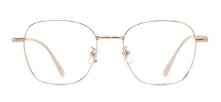 CARETTA CRTTA 7576-C5 Optik Genç Erkek,Kadın,Unisex Köşeli Çerçeveli Metal 