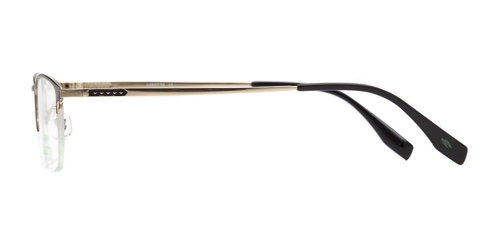 CARETTA CRTTA 7578-C3 Optik Genç Erkek Köşeli Yarım Çerçeveli Metal - 3