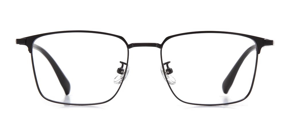 CARETTA CRTTA 7579-C2 Optik Genç Erkek Köşeli Çerçeveli Metal - 1