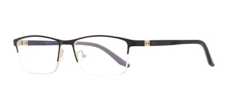 CARETTA CRTTA 7580-C3 Optik Genç Erkek Köşeli Yarım Çerçeveli Metal - CARETTA (1)