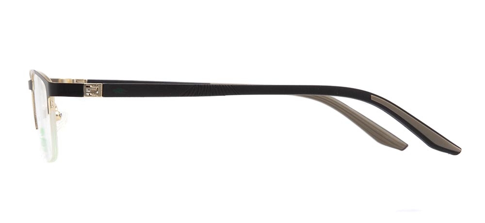 CARETTA CRTTA 7580-C3 Optik Genç Erkek Köşeli Yarım Çerçeveli Metal - 3