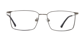 CARETTA CRTTA 7584-C.010 Optik Genç Erkek Köşeli Çerçeveli Metal 