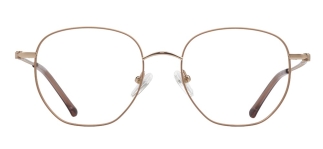 CARETTA CRTTA 7615-C.03 Optik Genç Kadın Köşeli Çerçeveli Titanyum 