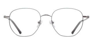 CARETTA CRTTA 7615-C.04 Optik Genç Kadın Köşeli Çerçeveli Titanyum 