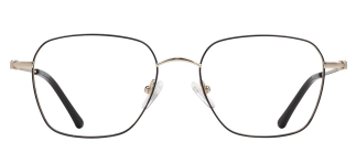 CARETTA CRTTA 7616-C.01 Optik Genç Kadın Köşeli Çerçeveli Titanyum 