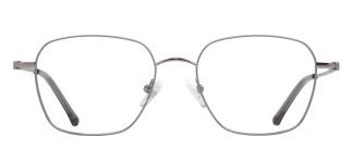 CARETTA CRTTA 7616-C.04 Optik Genç Kadın Köşeli Çerçeveli Titanyum 