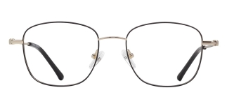 CARETTA CRTTA 7617-C.01 Optik Genç Kadın Köşeli Çerçeveli Titanyum 