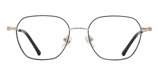 CARETTA CRTTA 7618-C.01 Optik Genç Kadın Köşeli Çerçeveli Titanyum 