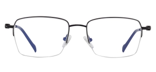 CARETTA CRTTA 7622-C.05 Optik Genç Erkek,Kadın,Unisex Köşeli Yarım Çerçeveli Titanyum 