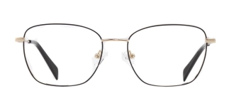 CARETTA CRTTA 7636-C.01 Optik Genç Kadın Yarı-Oval Çerçeveli Titanyum 