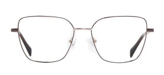 CARETTA CRTTA 7639-C.01 Optik Genç Kadın Geometrik Çerçeveli Titanyum 