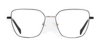 CARETTA CRTTA 7639-C.03 Optik Genç Kadın Geometrik Çerçeveli Titanyum 