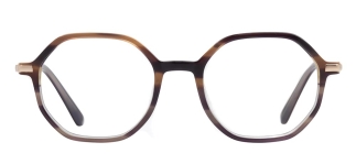 CARETTA CRTTA 7664-C.03 Optik Genç Kadın Geometrik Çerçeveli Asetat 