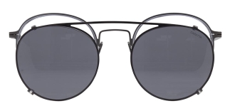 CARETTA CRTTA 7684-C1 Clipon,Optik Genç Erkek,Kadın,Unisex Oval Çerçeveli Titanyum 