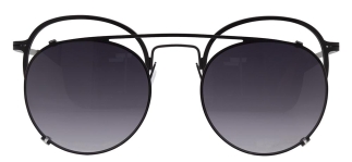 CARETTA CRTTA 7684-C3 Clipon,Optik Genç Erkek,Kadın,Unisex Oval Çerçeveli Titanyum 