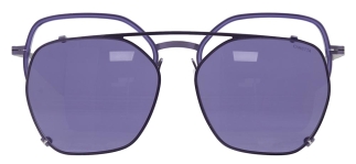 CARETTA CRTTA 7685-C1 Clipon,Optik Genç Kadın Oval Çerçeveli Titanyum 