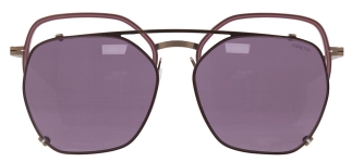 CARETTA CRTTA 7685-C2 Clipon,Optik Genç Kadın Oval Çerçeveli Titanyum 