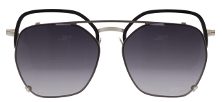 CARETTA CRTTA 7685-C3 Clipon,Optik Genç Erkek,Kadın,Unisex Oval Çerçeveli Titanyum 