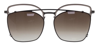 CARETTA CRTTA 7688-C2 Clipon,Optik Genç Kadın Çekik Çerçeveli Titanyum 