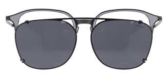 CARETTA CRTTA 7691-C2 Clipon,Optik Genç Erkek,Kadın,Unisex Oval Çerçeveli Titanyum 