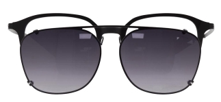 CARETTA CRTTA 7691-C3 Clipon,Optik Genç Erkek,Kadın,Unisex Oval Çerçeveli Titanyum 