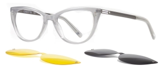 CARETTA CRTTA 7702-C.02 Clipon, Optik Genç Kadın Çekik Çerçeveli Asetat - CARETTA (1)